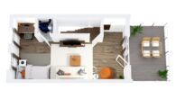 Kaufen, Einziehen, Wohlfühlen! Modernes Reihenhaus in ruhige Lage mit Einbauküche, Garten und Carport - Grundriss DG