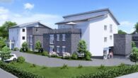 Ansicht - Neubau-Erstbezug! 3-Zimmer- Wohnung mit Terrasse und eigenem Garten in begehrter, wesernaher Lage